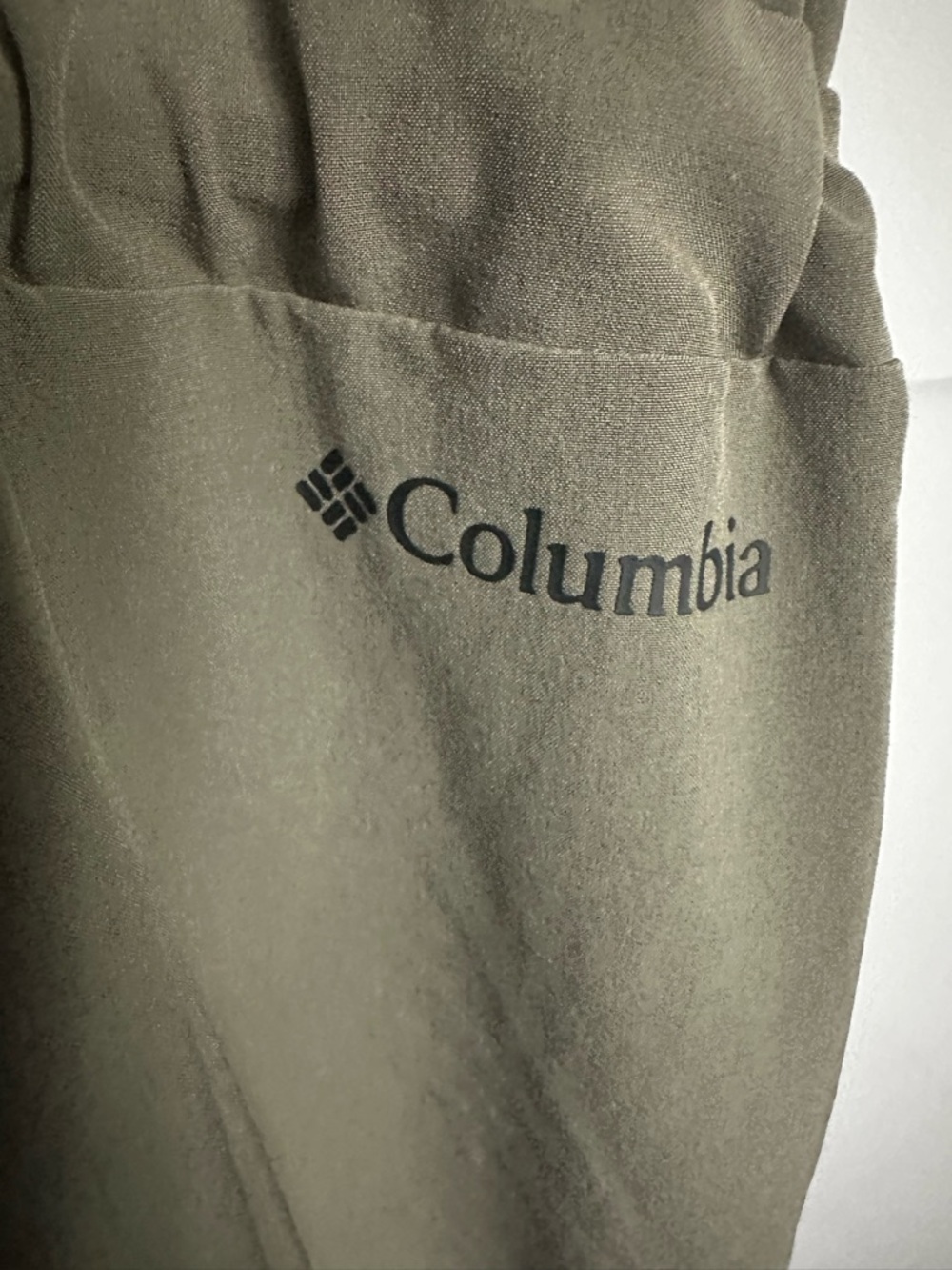 Columbia Olive Green Sleeveless tank Drawstring Jumpsuit - Picture 9 of 9